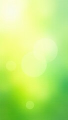 Obraz premium Soft blend of yellow & green watercolor, spring vibe, art, ethereal