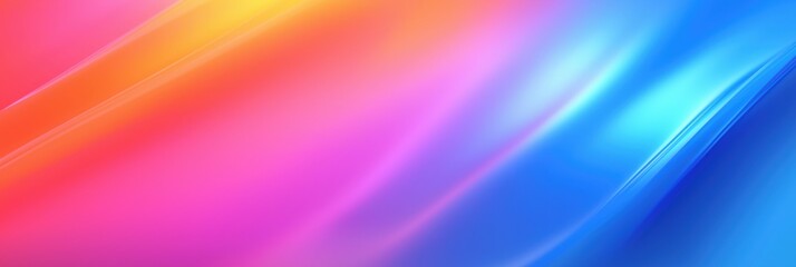Obraz premium Colorful abstract gradient background with smooth waves, vibrant hues