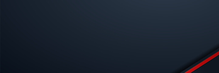 Fototapeta premium Abstract dark blue red line background design