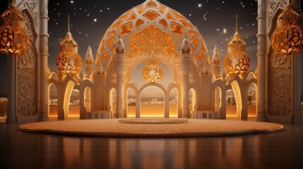 Obraz premium interior of church