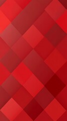 Monochromatic Red Diamond Mosaic, Abstract Seamless Background Image