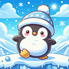 penguin vector illustration