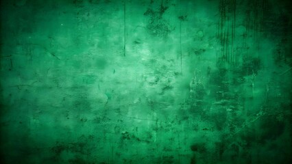 Obraz premium Deep Emerald Green Grunge Texture for Bold and Edgy Design Projects.