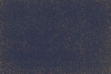 Fototapeta premium Dark textured abstract background, navy blue and gold, elegant design with copy space
