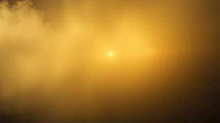 Ethereal Golden Sky