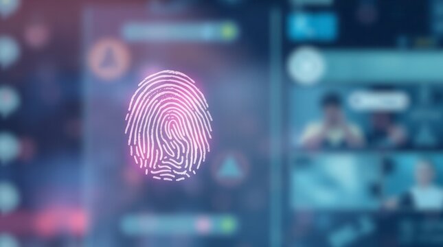 Digital Fingerprint Scan - Powered by Adobe
