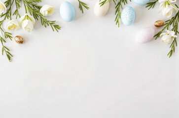 "Celebrate the beauty of Easter with a fresh and elegant composition!perfect for capturing the joy and renewal of spring."  
