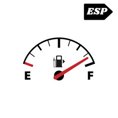 fuel gauge icon