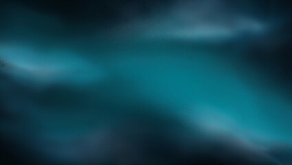 Fototapeta premium An abstract dark artwork featuring flowing teal tones and shapes.