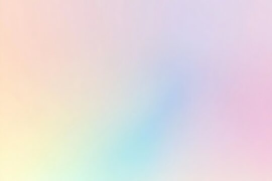 Fototapeta Subtle pastel gradient background with faint colors creating a wispy ethereal effect : Generative AI