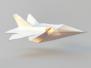 Abstract Fighter Jet