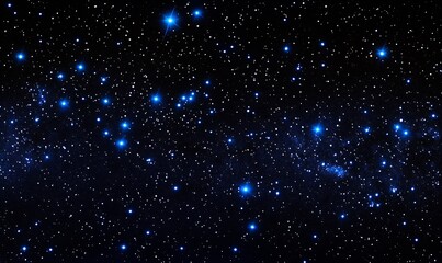 Fototapeta premium Gorgeous night sky revealing a beautiful band of stars and brilliant cosmic formations in a serene cosmic panorama : Generative AI