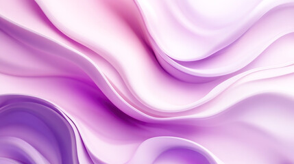 Abstract pastel waves in soft pink and purple tones