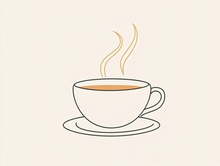 Obraz premium Hot Tea Cup