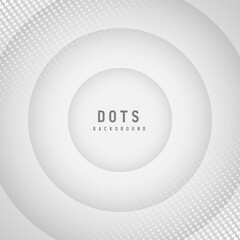 Abstract grey dots background design, circles, website