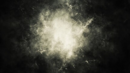 Mysterious Cosmic Nebula: A Glimmer of Light in the Darkness