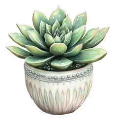 succulent plant in a pot