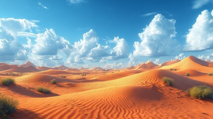 Naklejka premium Desert 