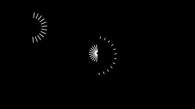 Circle bursting., Rotating Circle burst 4k animation . circle transitions blast on black screen background. circles loop animation good for business or any other project. 4k video