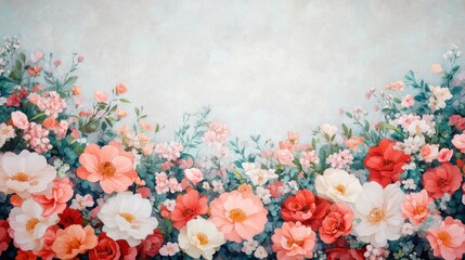 Floral Paradise: A Vibrant Tapestry of Blossoms