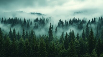 Foggy Forest 