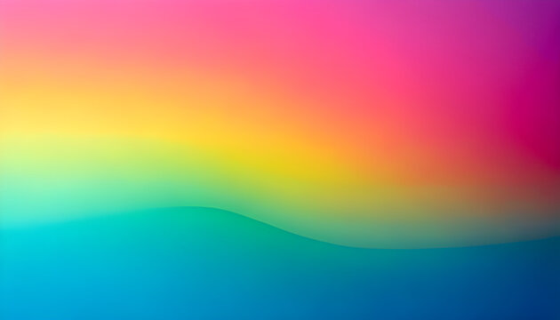 Vibrant rainbow gradient creating smooth colorful background