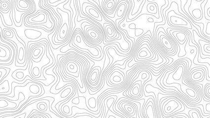 Topographic map contour background. Contour map vector. Map line of topography. Vector topographic map background. Business concept. Abstract vector illustration