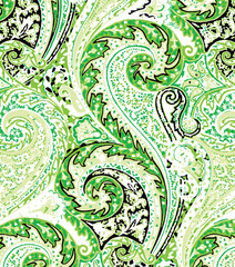 paisley textile pattern design texture,pasley textile pattern design, Magical Traditional Paisleys Seamless Pattern for wallpaper design or fabric textile printing.