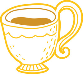 cup of tea with lemon