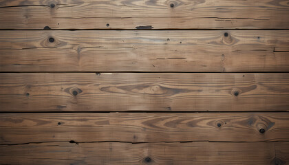 Naklejka premium Rustic Brown Wood Texture Background