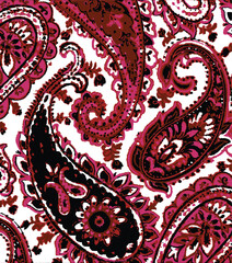 paisley textile pattern design texture,pasley textile pattern design, Magical Traditional Paisleys Seamless Pattern for wallpaper design or fabric textile printing.