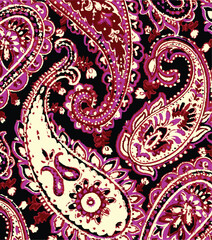 paisley textile pattern design texture,pasley textile pattern design, Magical Traditional Paisleys Seamless Pattern for wallpaper design or fabric textile printing.