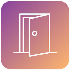 Vector Design Door Icon Style