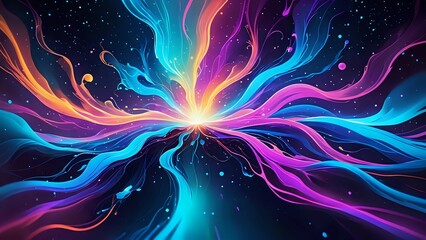 abstract fractal background
