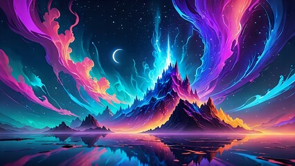abstract fractal background