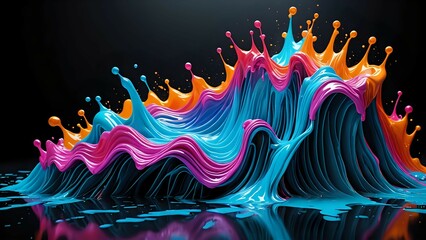 abstract fractal background