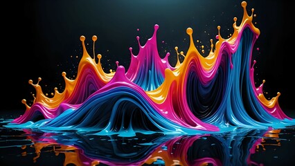 abstract fractal background