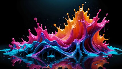 abstract fire background