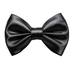 Elegant Black Bow Tie Classic Men s Fashion Accessory Formal Wear Silk Texture