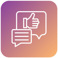 Obraz premium Vector Design Feedback Icon Style