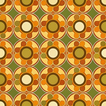 Seamless pattern Abstract geometric and symmetrical pattern Vintage background. Design for printing on fabric, textile, in ethnic style