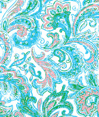 paisley textile pattern design texture,pasley textile pattern design, Magical Traditional Paisleys Seamless Pattern for wallpaper design or fabric textile printing.