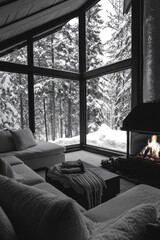 Fototapeta premium Cozy Living Room