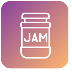 Vector Design Jam Icon Style