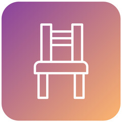 Vector Design Chair Icon Style