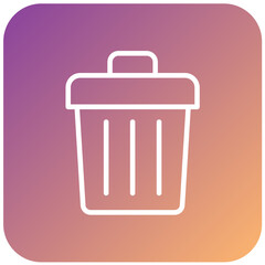Vector Design Trash Icon Style