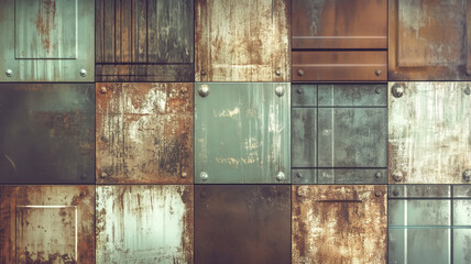 Discovering the intricate beauty of raw steel textures in a high-resolution industrial backdrop