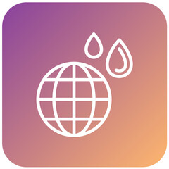 Water Conservation Vector Design Icon Style