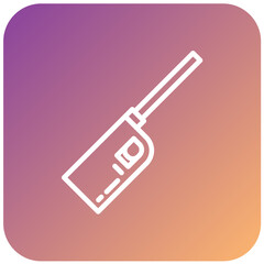 Vector Design Stove Lighter Icon Style