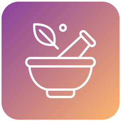 Vector Design Mortar Icon Style